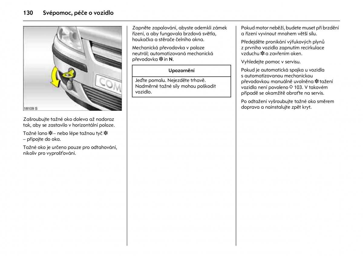 Opel Combo C navod k obsludze / page 134