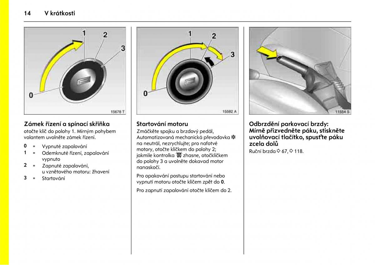 Opel Combo C navod k obsludze / page 18