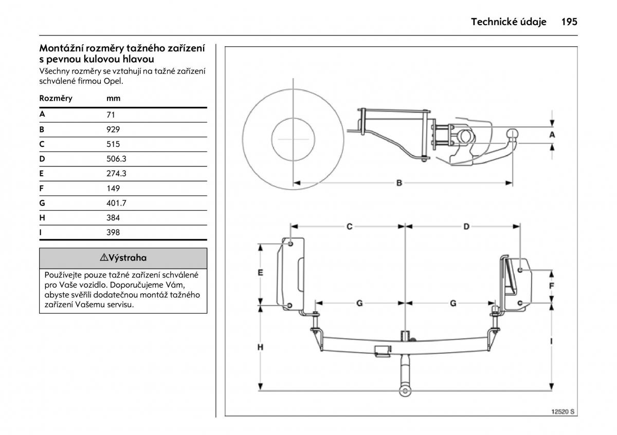 Opel Combo C navod k obsludze / page 199