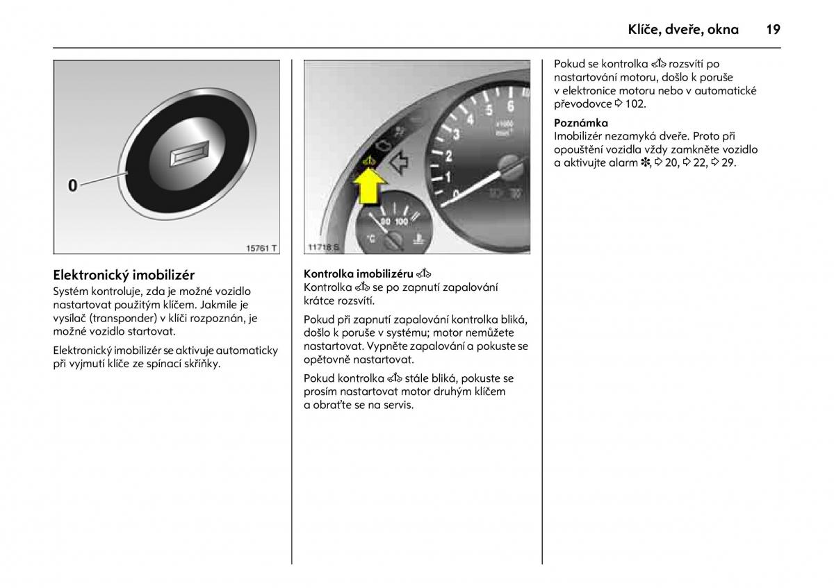 Opel Combo C navod k obsludze / page 23