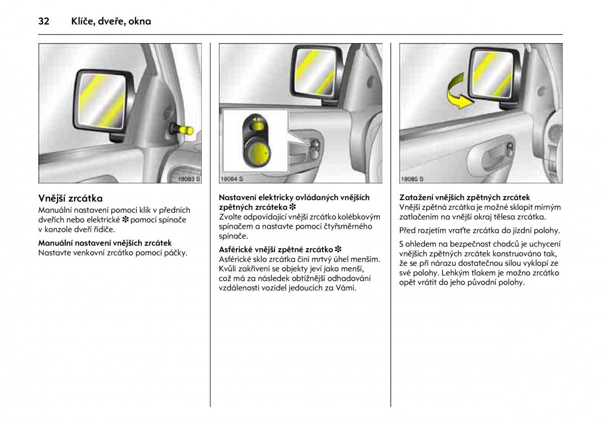 Opel Combo C navod k obsludze / page 36