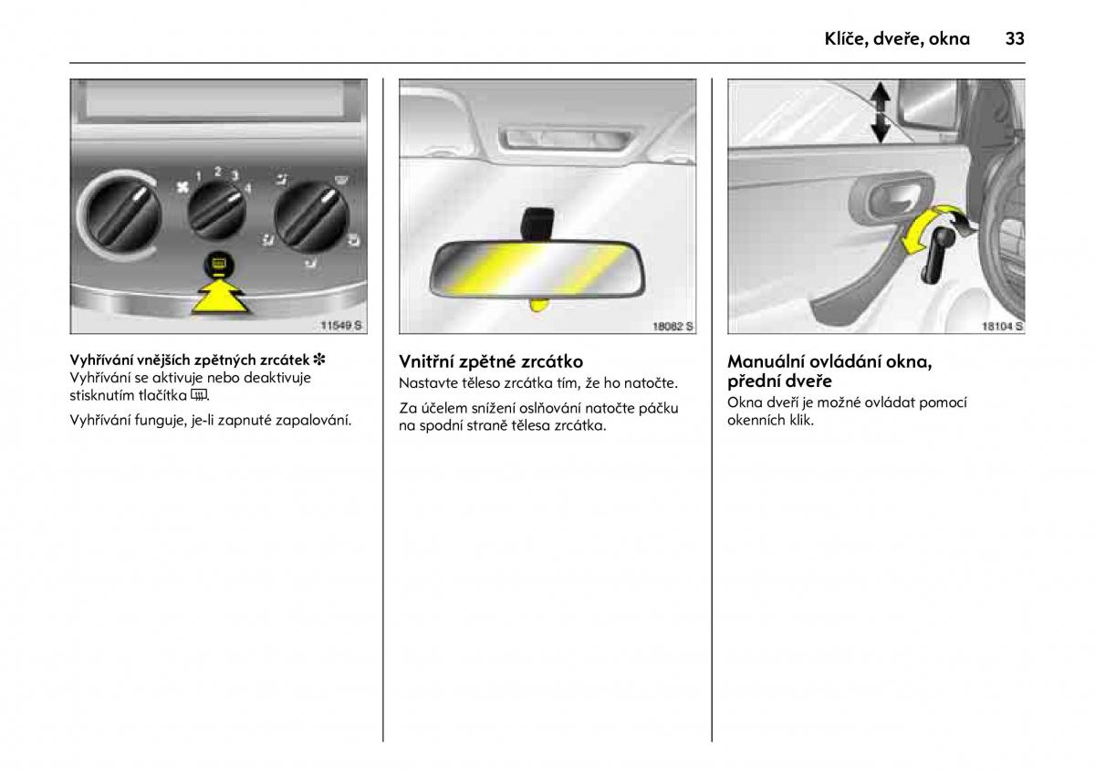 Opel Combo C navod k obsludze / page 37