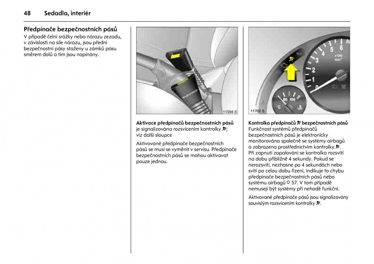 Opel Combo C navod k obsludze / page 52