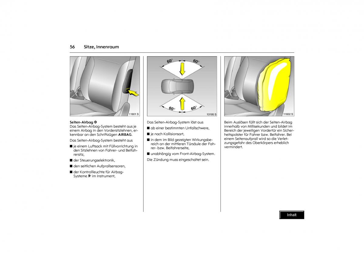 Opel Combo C Handbuch / page 57