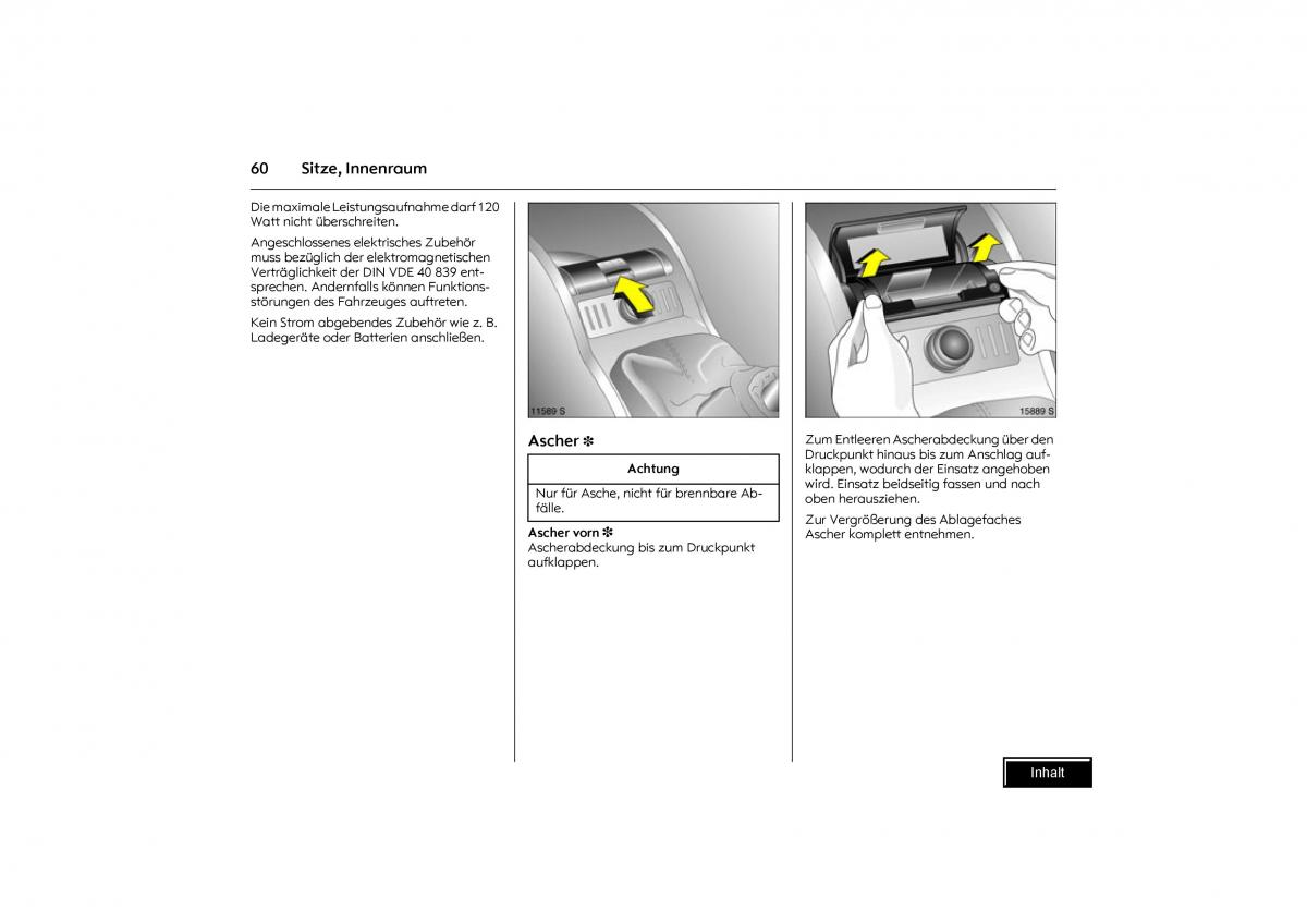 Opel Combo C Handbuch / page 61