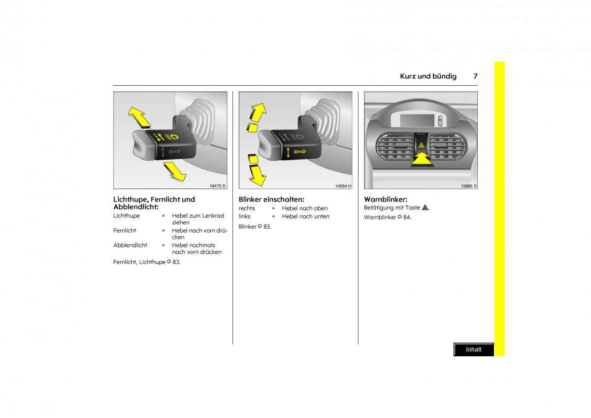 Opel Combo C Handbuch / page 8