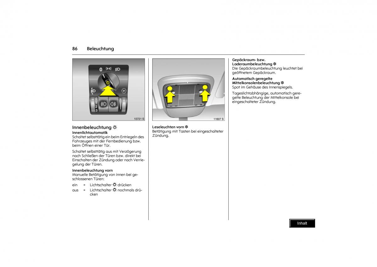 Opel Combo C Handbuch / page 87