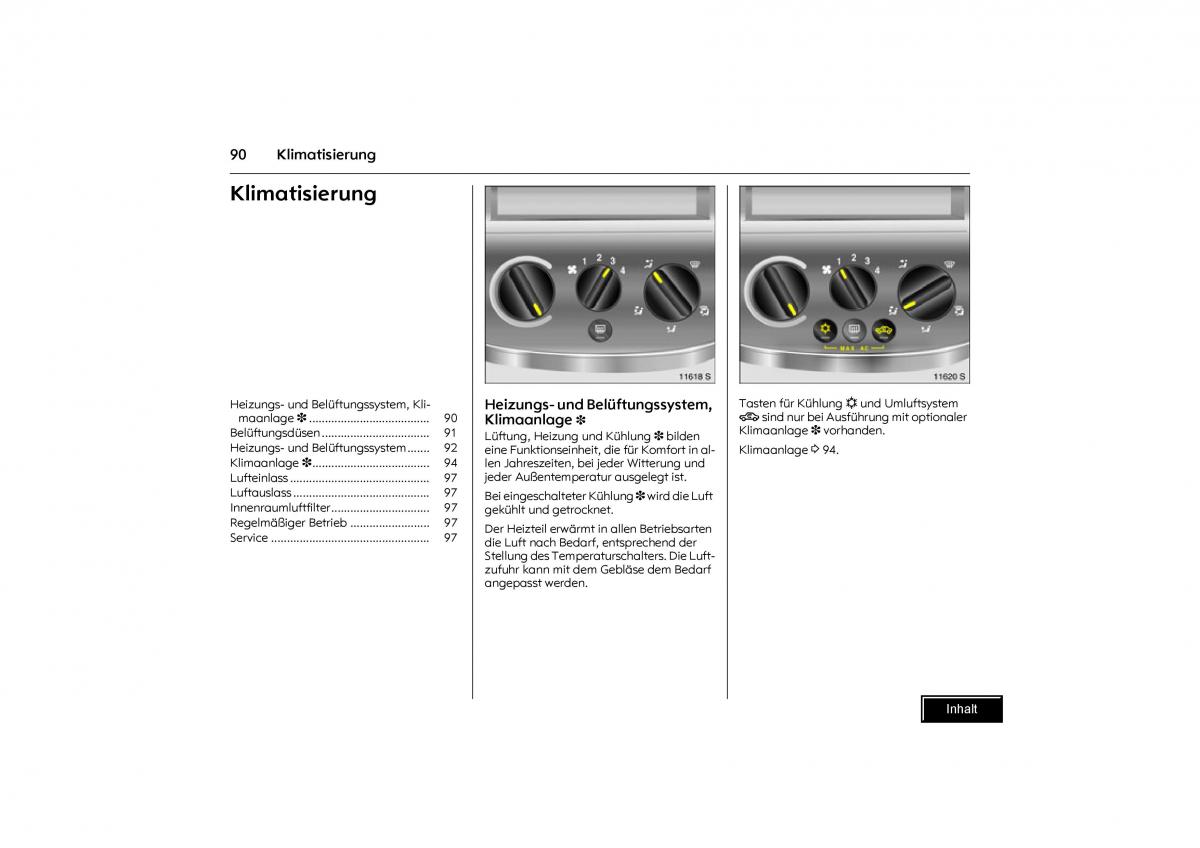 Opel Combo C Handbuch / page 91