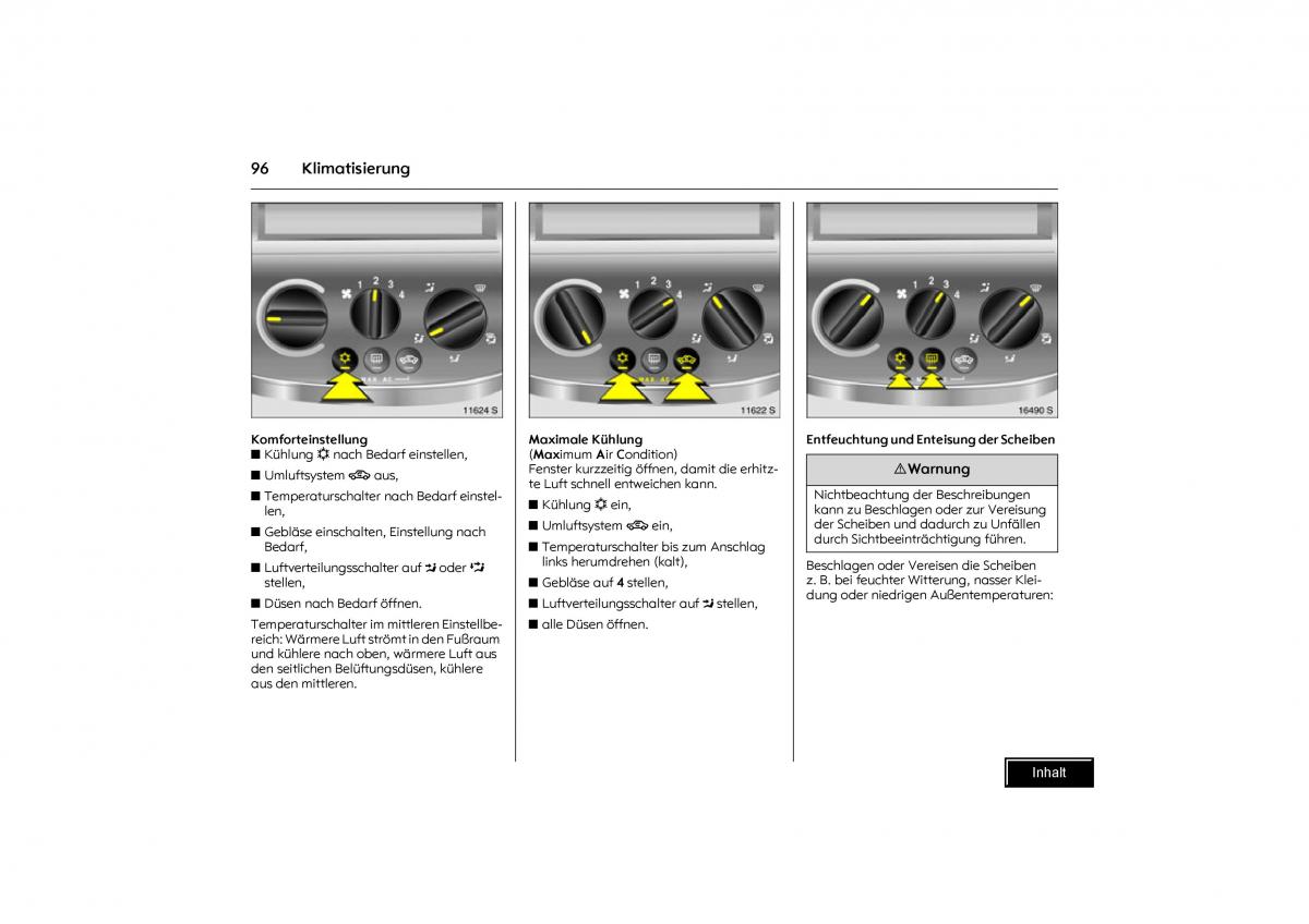 Opel Combo C Handbuch / page 97