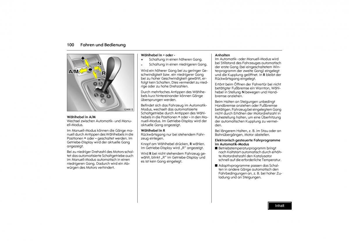 Opel Combo C Handbuch / page 101