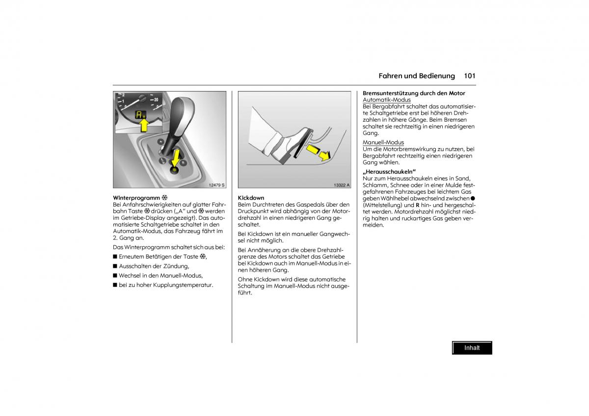 Opel Combo C Handbuch / page 102