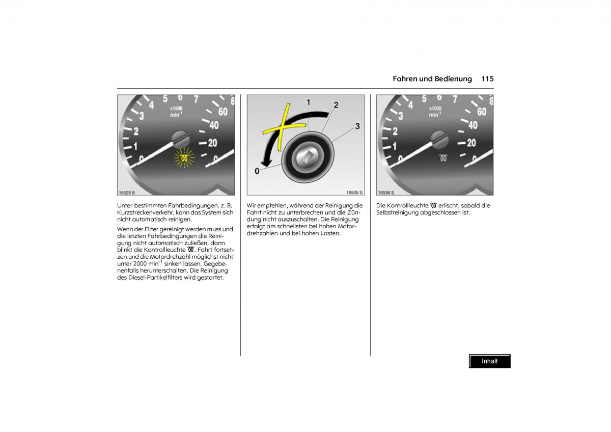 Opel Combo C Handbuch / page 116