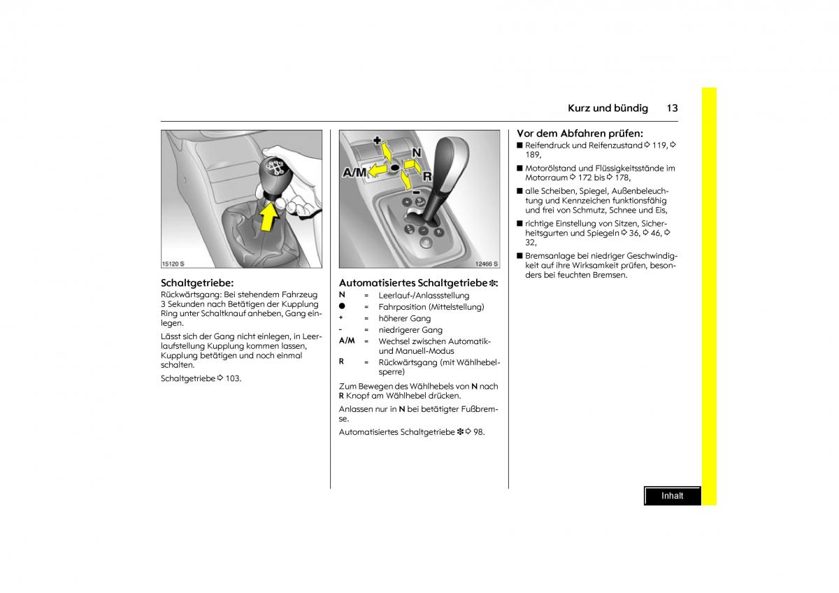 Opel Combo C Handbuch / page 14