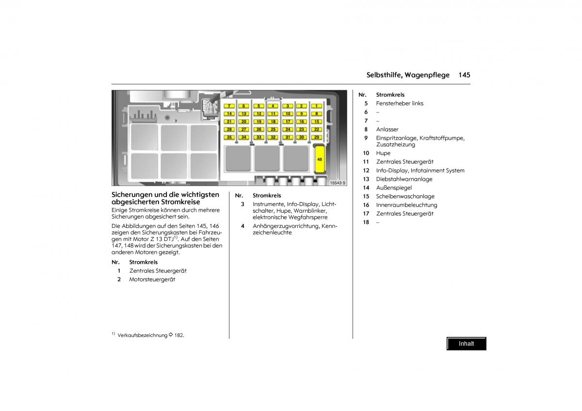 Opel Combo C Handbuch / page 146