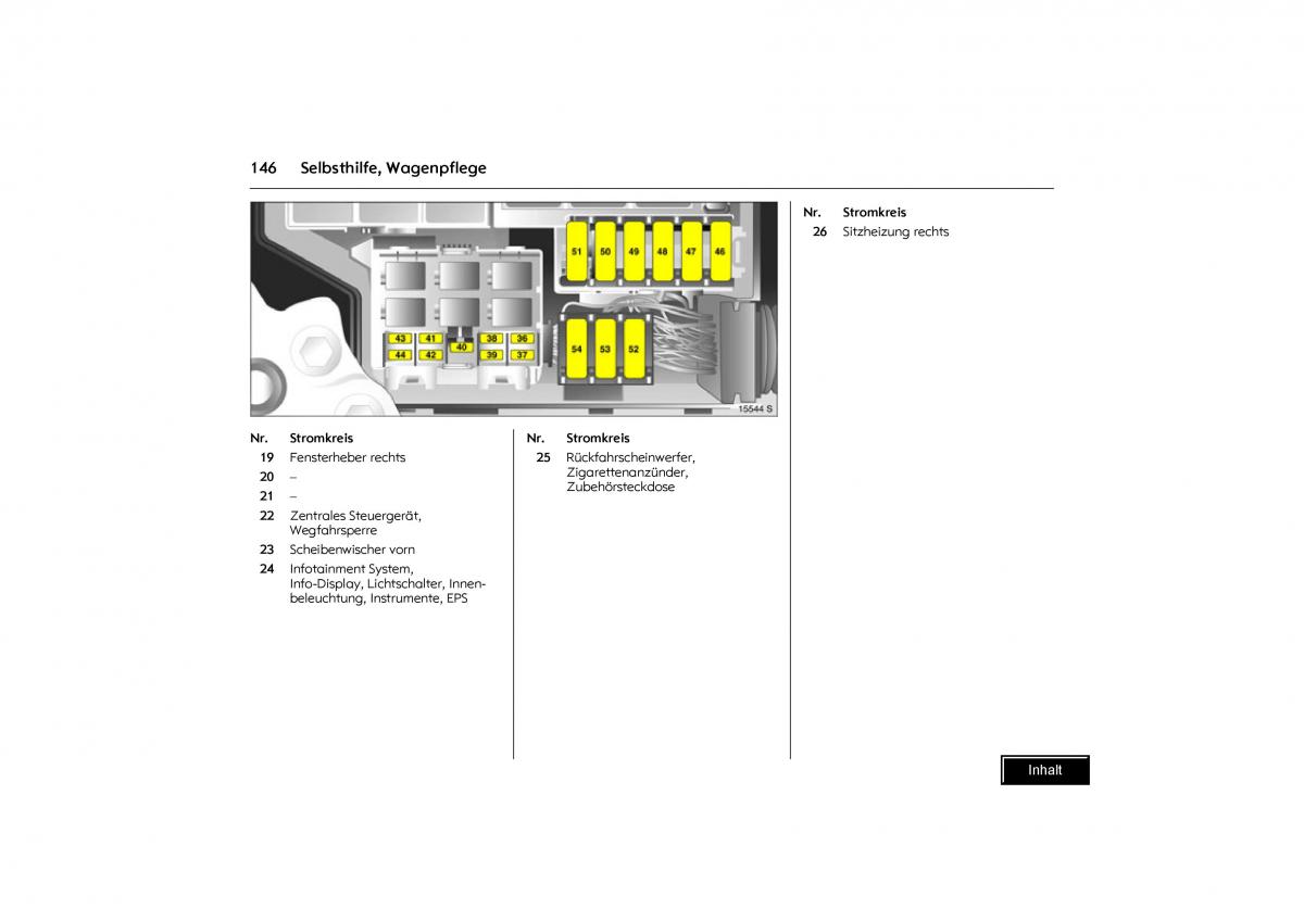 Opel Combo C Handbuch / page 147