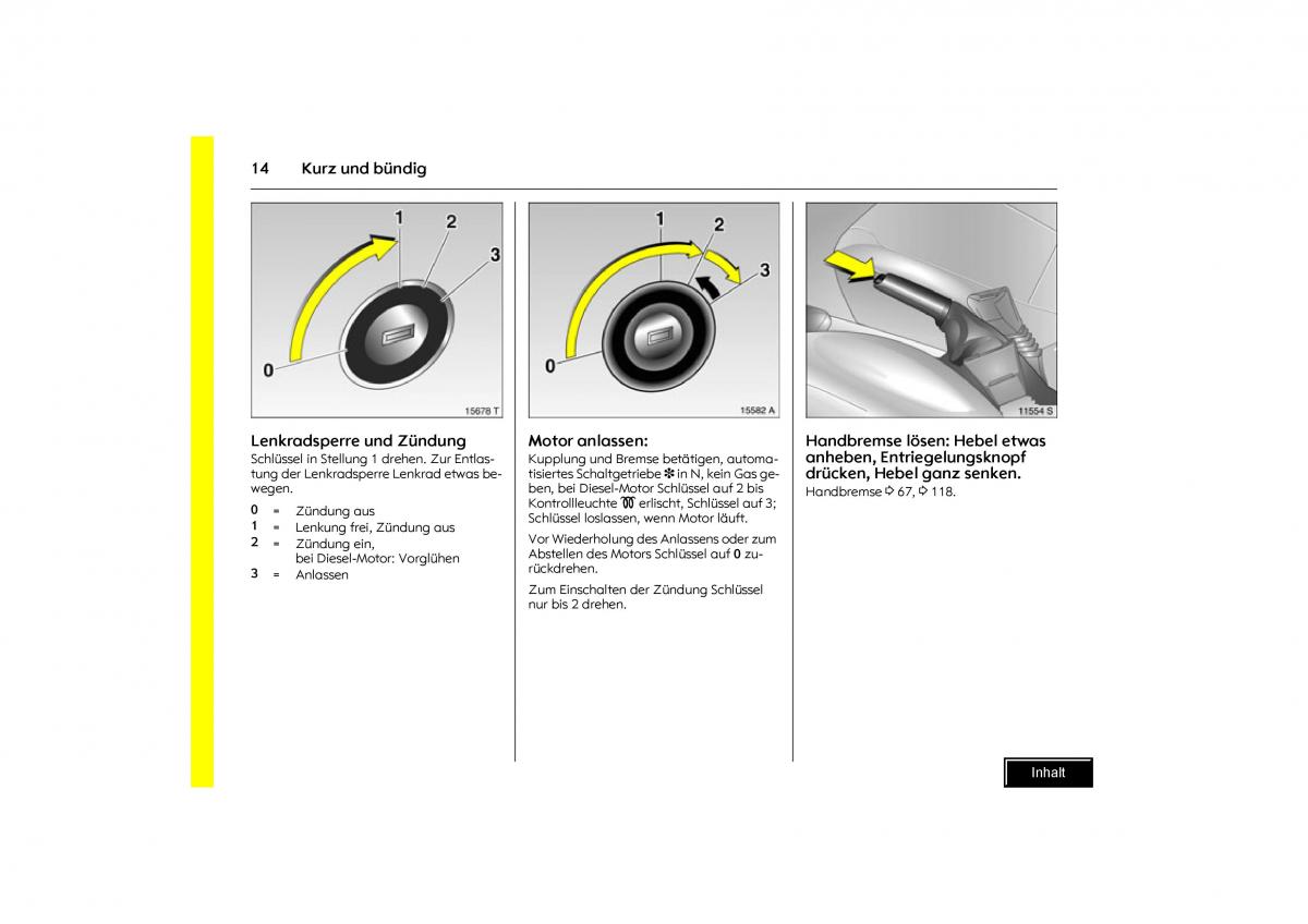 Opel Combo C Handbuch / page 15