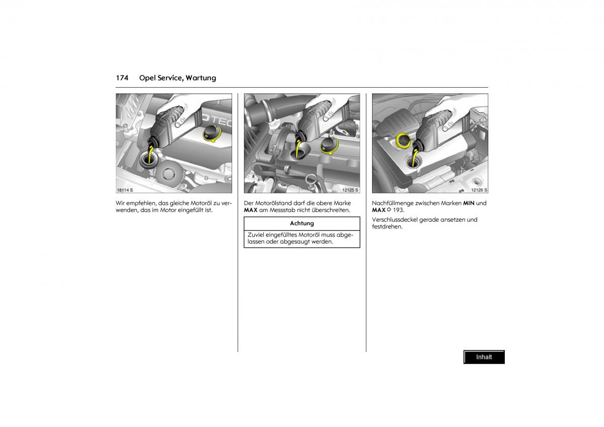 Opel Combo C Handbuch / page 175