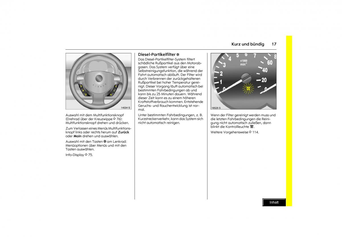 Opel Combo C Handbuch / page 18