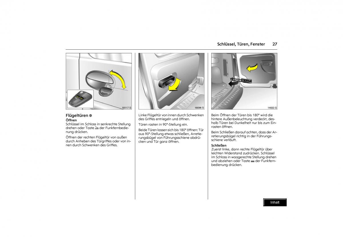 Opel Combo C Handbuch / page 28