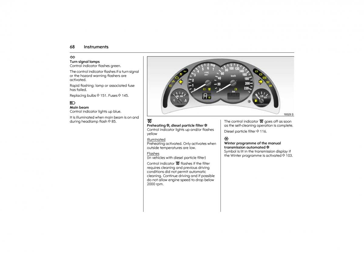 Opel Combo C owners manual / page 74