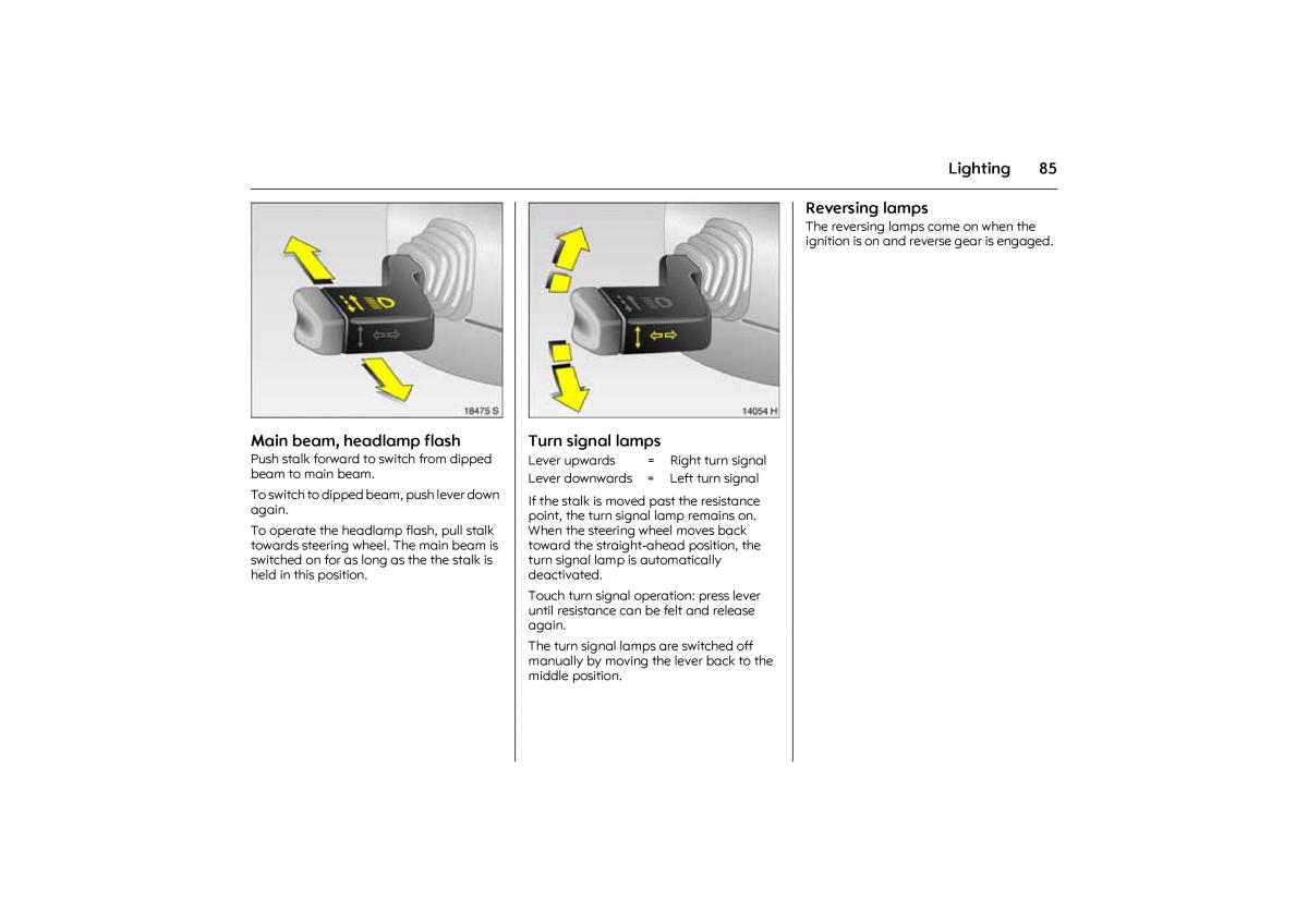 Opel Combo C owners manual / page 91