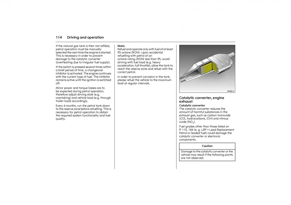 Opel Combo C owners manual / page 120