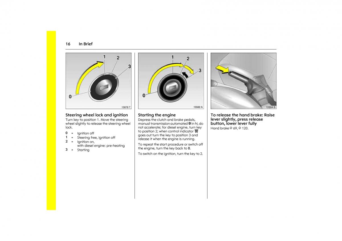 Opel Combo C owners manual / page 22