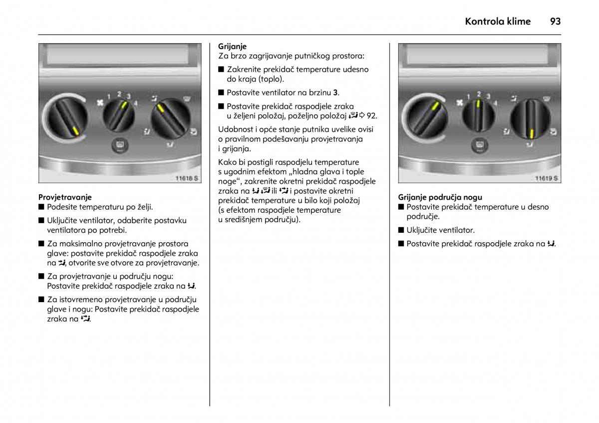 Opel Combo C vlasnicko uputstvo / page 97