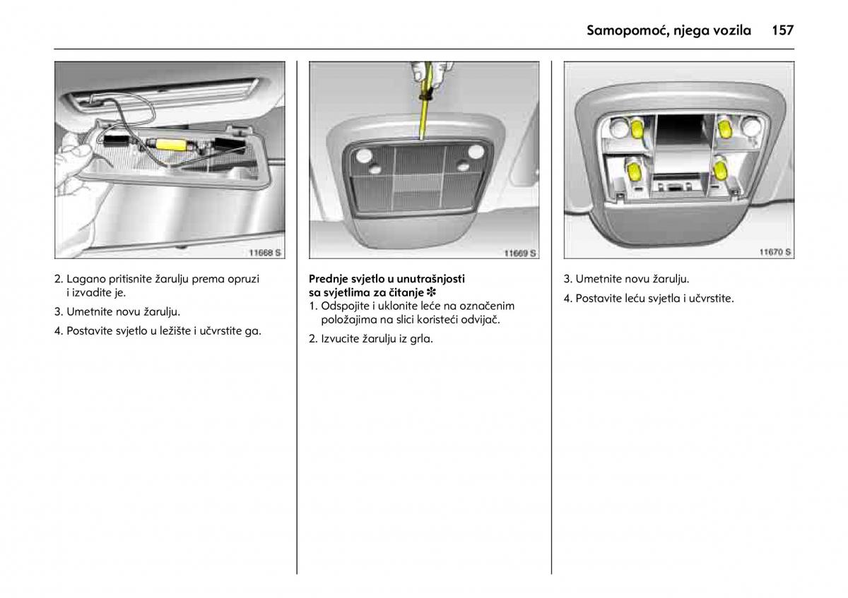 Opel Combo C vlasnicko uputstvo / page 161