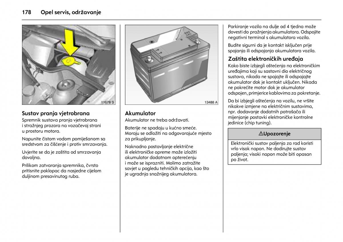 Opel Combo C vlasnicko uputstvo / page 182