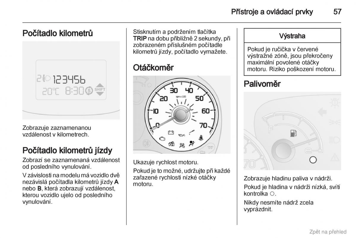 Opel Combo D navod k obsludze / page 58