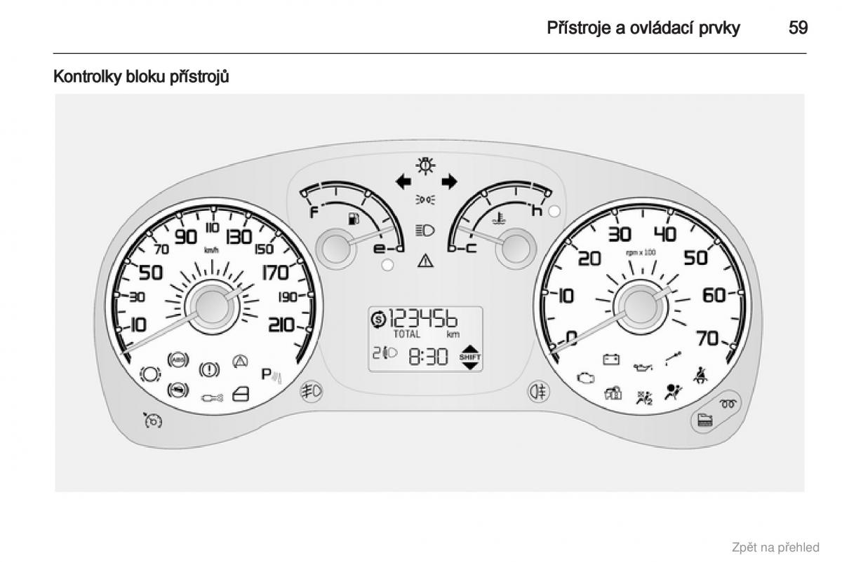 Opel Combo D navod k obsludze / page 60