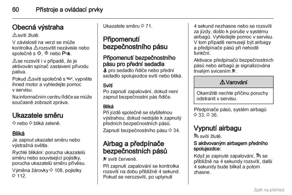 Opel Combo D navod k obsludze / page 61