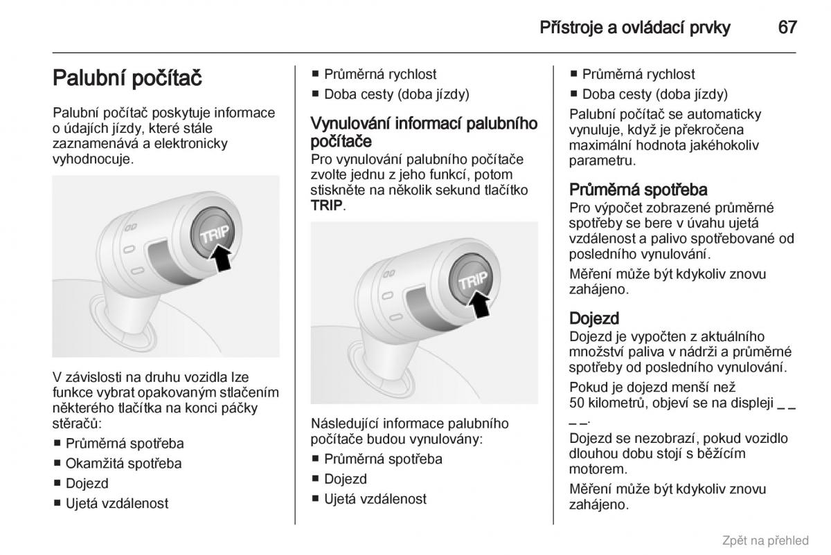 Opel Combo D navod k obsludze / page 68