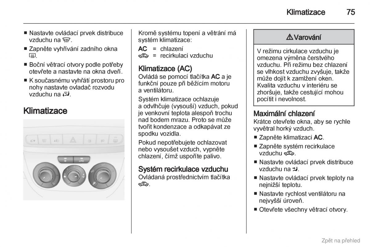 Opel Combo D navod k obsludze / page 76