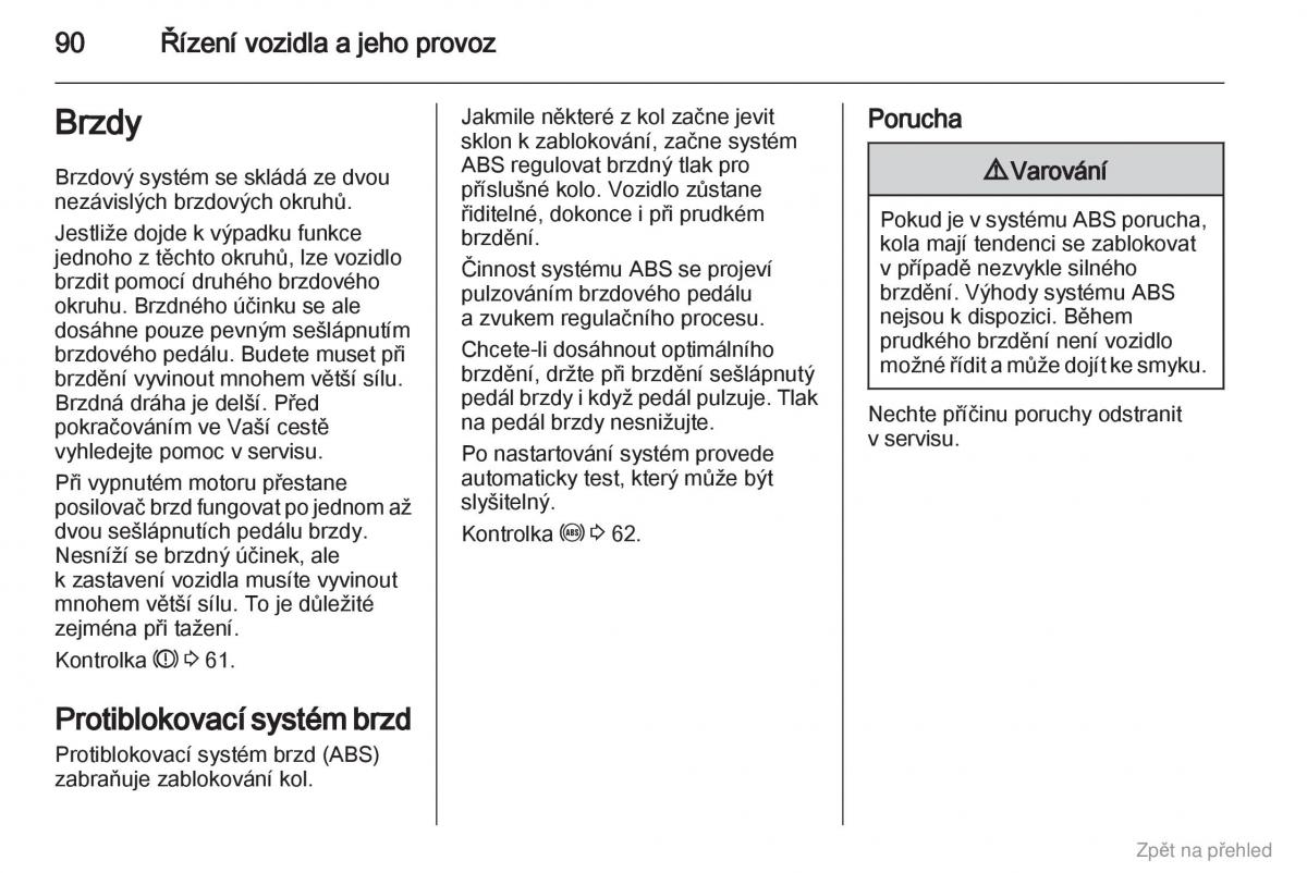 Opel Combo D navod k obsludze / page 91