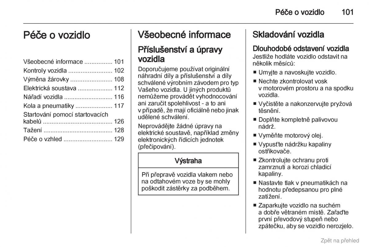 Opel Combo D navod k obsludze / page 102