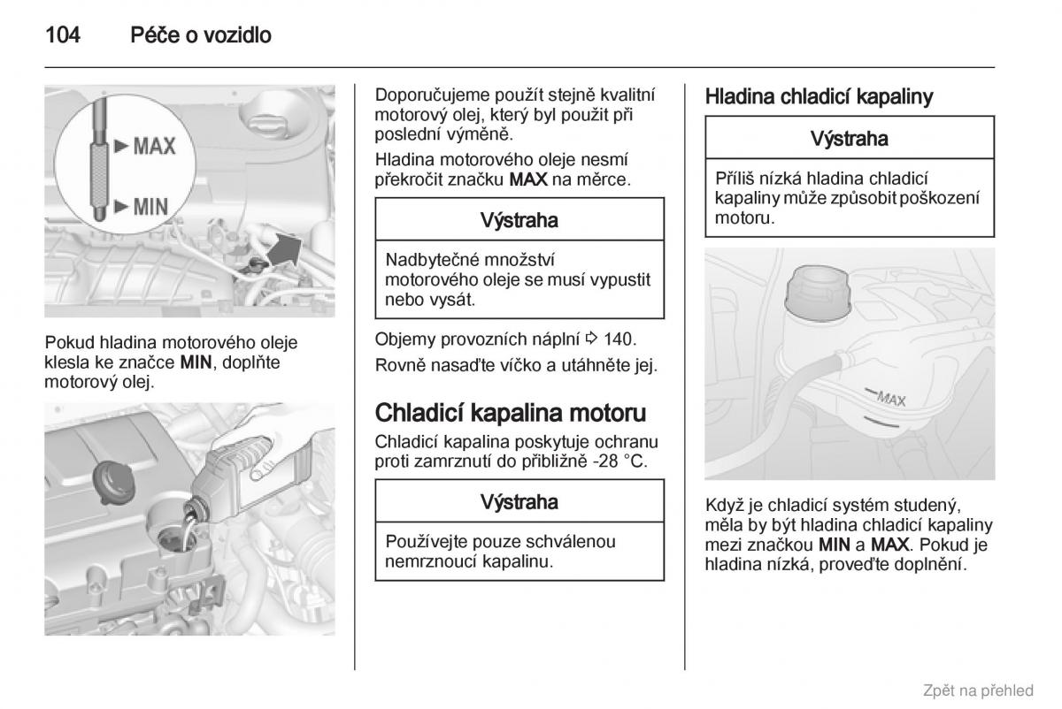 Opel Combo D navod k obsludze / page 105