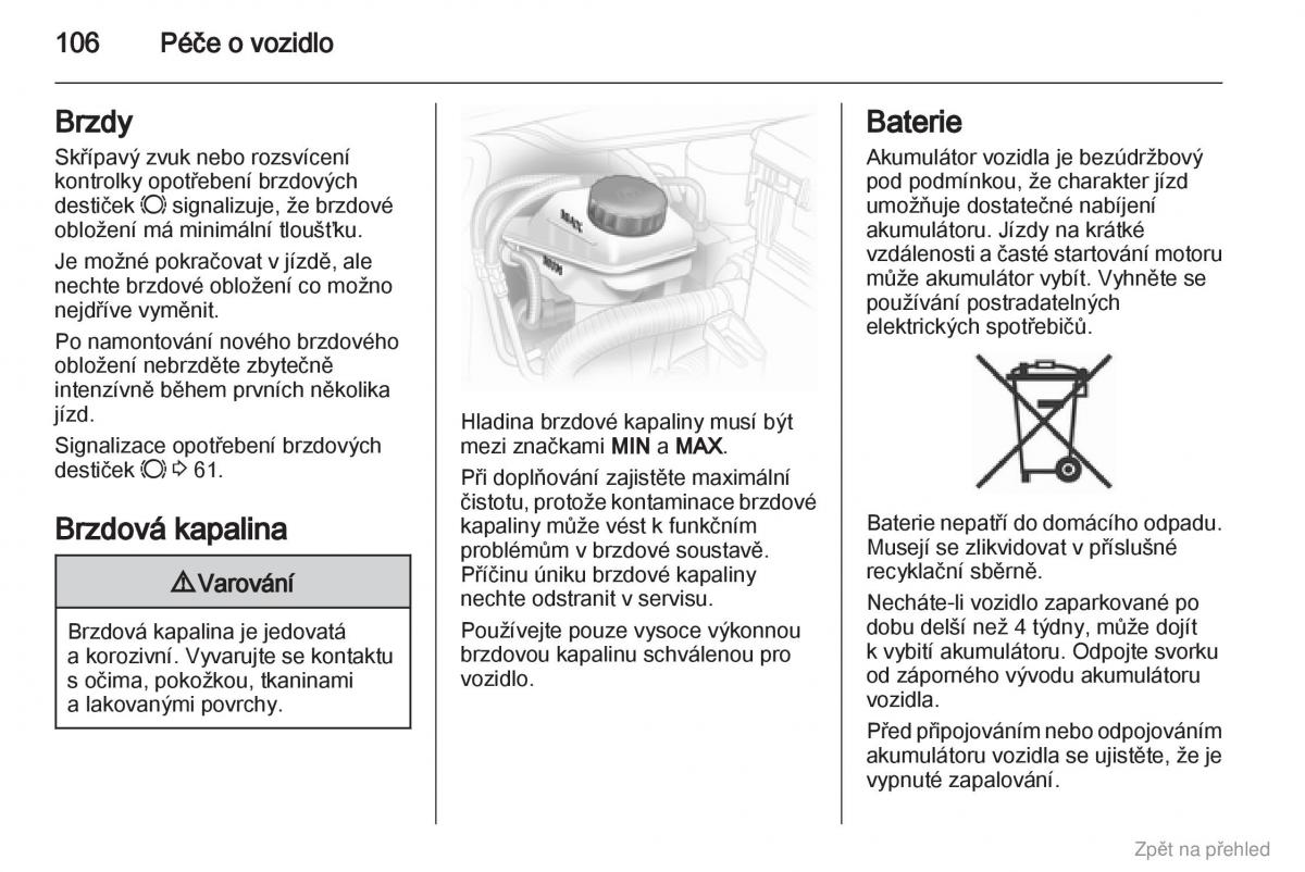 Opel Combo D navod k obsludze / page 107