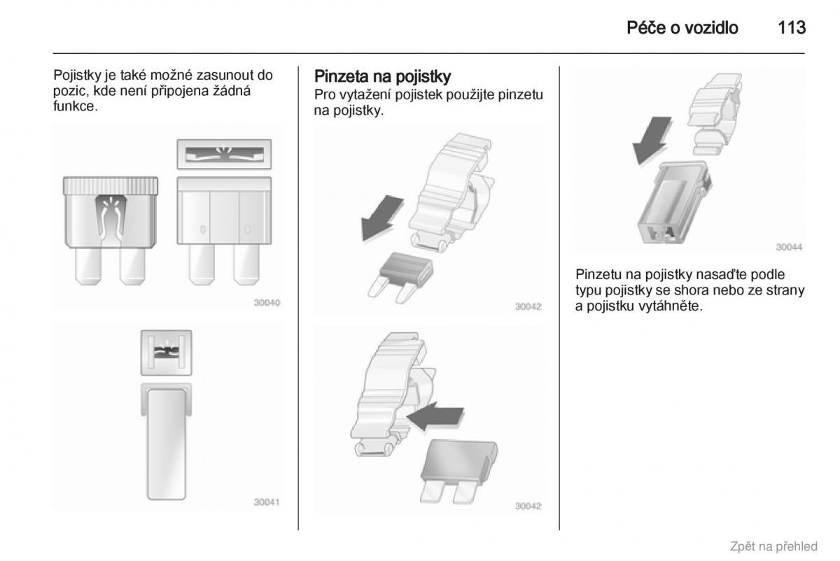 Opel Combo D navod k obsludze / page 114