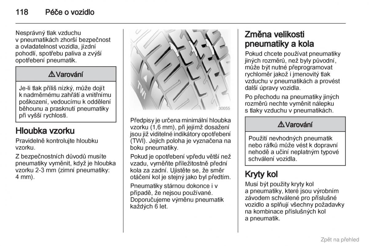 Opel Combo D navod k obsludze / page 119