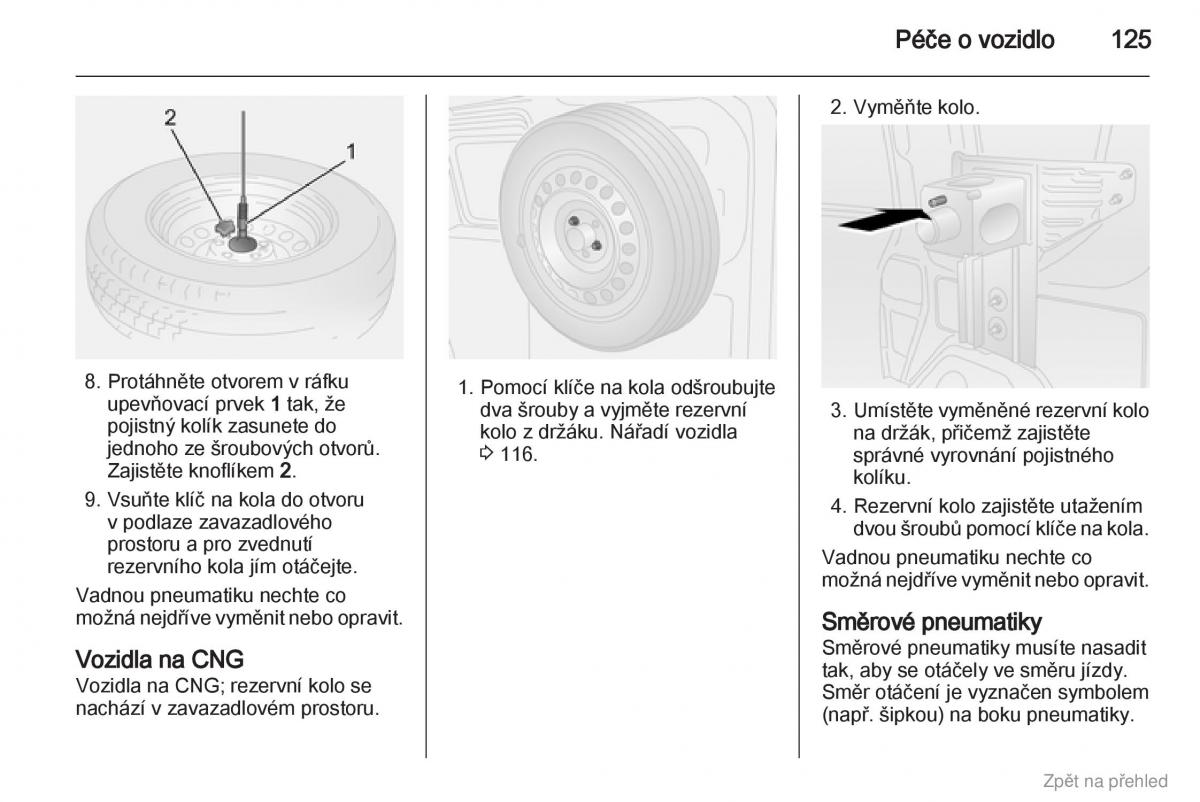 Opel Combo D navod k obsludze / page 126