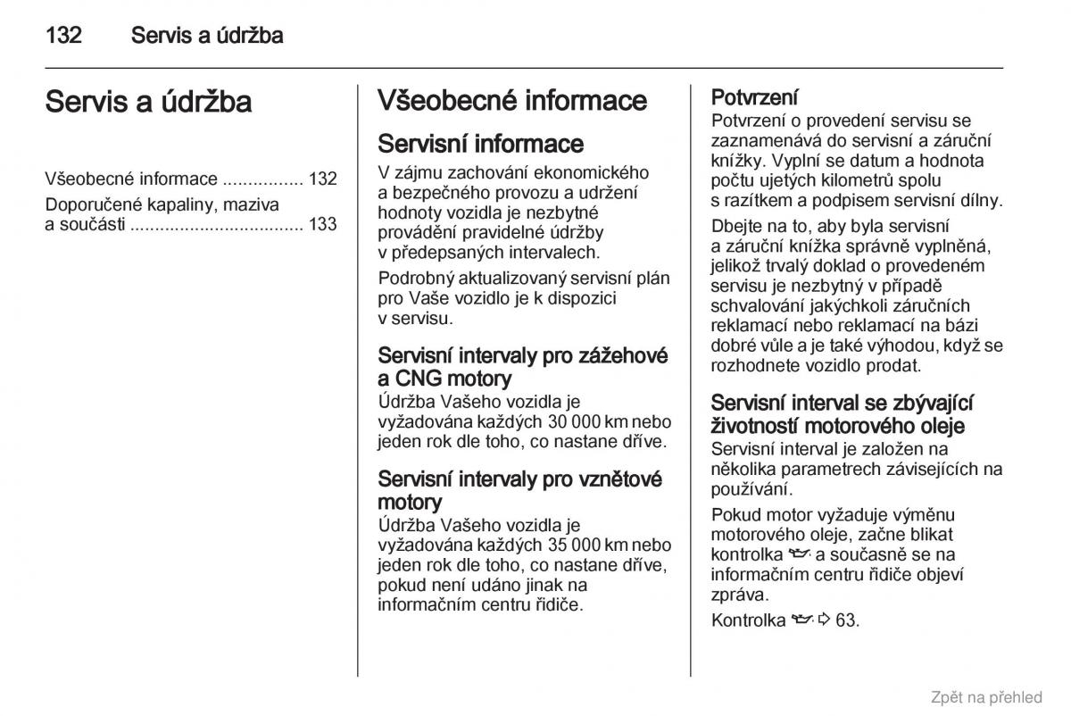 Opel Combo D navod k obsludze / page 133