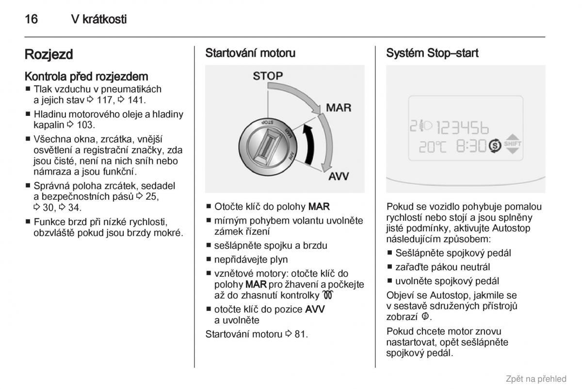 Opel Combo D navod k obsludze / page 17