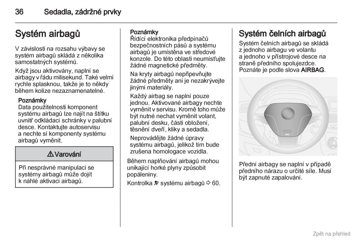 Opel Combo D navod k obsludze / page 37