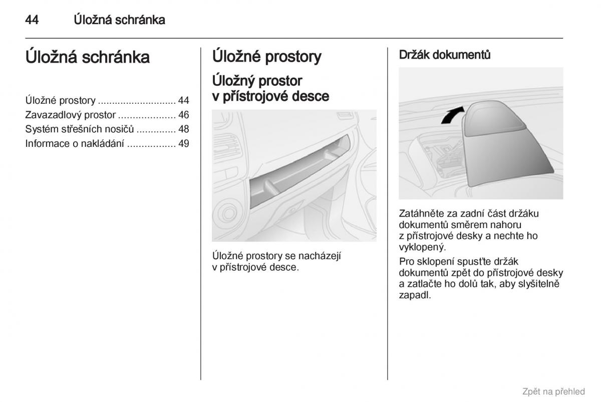 Opel Combo D navod k obsludze / page 45