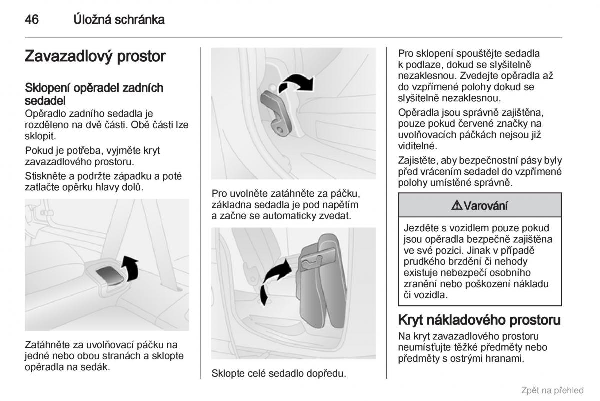 Opel Combo D navod k obsludze / page 47