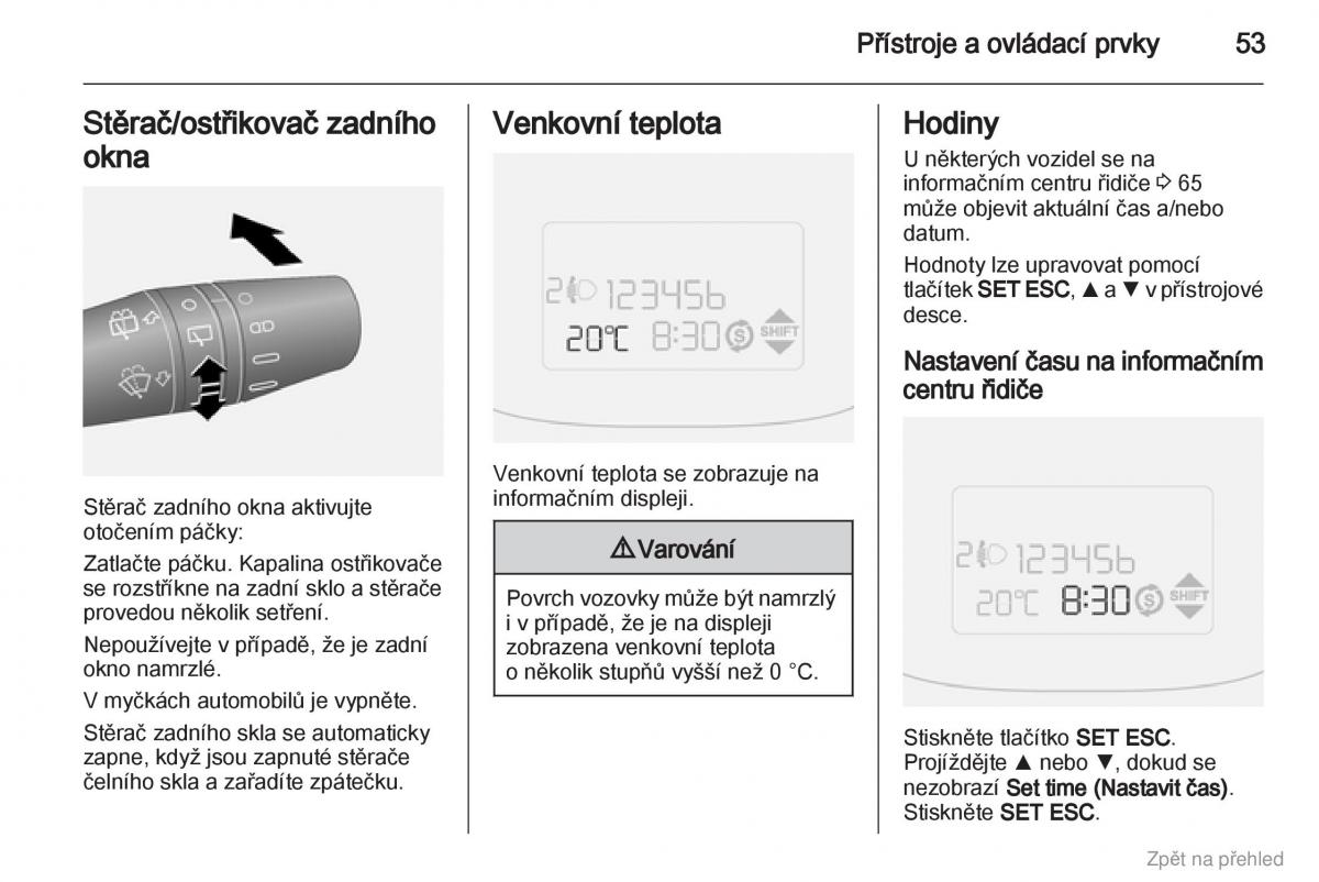 Opel Combo D navod k obsludze / page 54