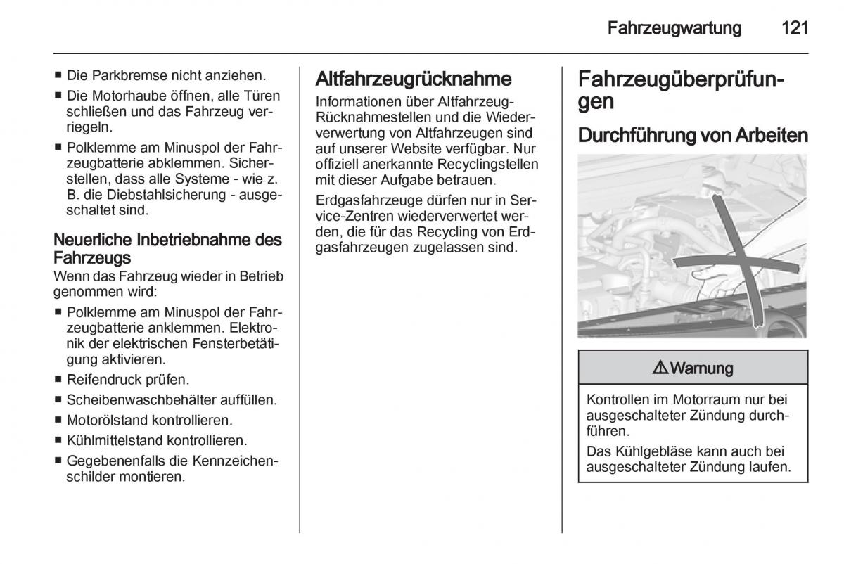 Opel Combo D Handbuch / page 123