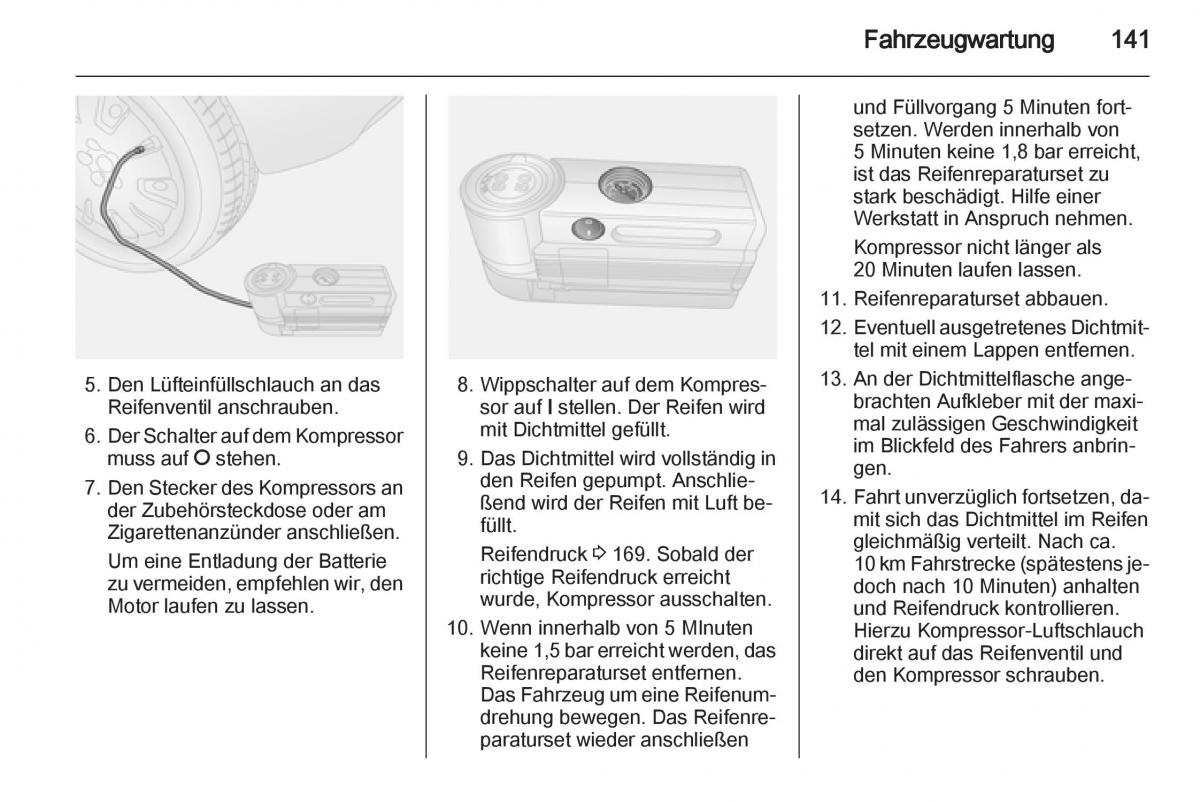 Opel Combo D Handbuch / page 143